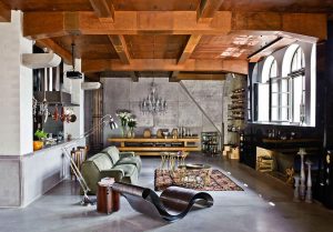 Loft-style εσωτερικό διαμέρισμα: 215+ Σχεδιάστε τις φωτογραφίες του απεριόριστου χώρου για την αυτο-έκφραση