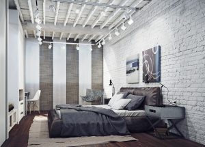 Loft-style εσωτερικό διαμέρισμα: 215+ Σχεδιάστε τις φωτογραφίες του απεριόριστου χώρου για την αυτο-έκφραση