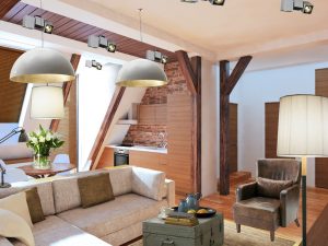 Loft-style εσωτερικό διαμέρισμα: 215+ Σχεδιάστε τις φωτογραφίες του απεριόριστου χώρου για την αυτο-έκφραση