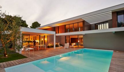 Cum sa faci o piscina la casa de tara Mâinile (165+ fotografii)? Cadru, interior, beton - Care este mai bine?