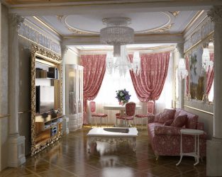 Πώς είναι εγκατεστημένα τα Classic Living Rooms: Συμβουλές σχεδιασμού (205+ φωτογραφίες)