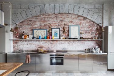 Loft-style εσωτερικό διαμέρισμα: 215+ Σχεδιάστε τις φωτογραφίες του απεριόριστου χώρου για την αυτο-έκφραση