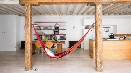 Loft-style εσωτερικό διαμέρισμα: 215+ Σχεδιάστε τις φωτογραφίες του απεριόριστου χώρου για την αυτο-έκφραση