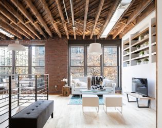 Loft-style εσωτερικό διαμέρισμα: 215+ Σχεδιάστε τις φωτογραφίες του απεριόριστου χώρου για την αυτο-έκφραση