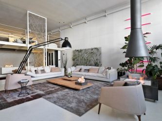 Loft-style εσωτερικό διαμέρισμα: 215+ Σχεδιάστε τις φωτογραφίες του απεριόριστου χώρου για την αυτο-έκφραση