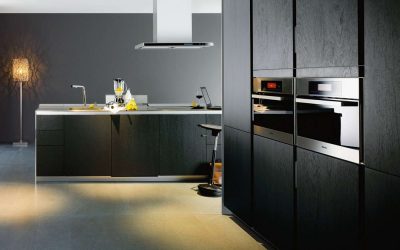 Nuova tendenza nel mondo della cucina - Cucina nera nell'interno (oltre 220 combinazioni di foto nel design)