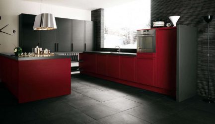 Nuova tendenza nel mondo della cucina - Cucina nera nell'interno (oltre 220 combinazioni di foto nel design)