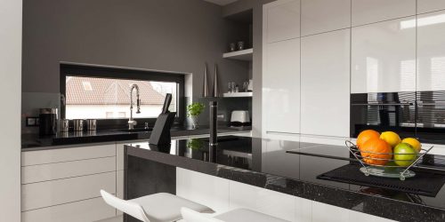 Nuova tendenza nel mondo della cucina - Cucina nera nell'interno (oltre 220 combinazioni di foto nel design)