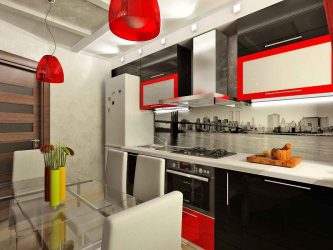 Nuova tendenza nel mondo della cucina - Cucina nera nell'interno (oltre 220 combinazioni di foto nel design)