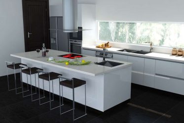 Nuova tendenza nel mondo della cucina - Cucina nera nell'interno (oltre 220 combinazioni di foto nel design)