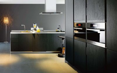 Nuova tendenza nel mondo della cucina - Cucina nera nell'interno (oltre 220 combinazioni di foto nel design)