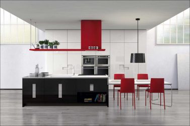 Nuova tendenza nel mondo della cucina - Cucina nera nell'interno (oltre 220 combinazioni di foto nel design)