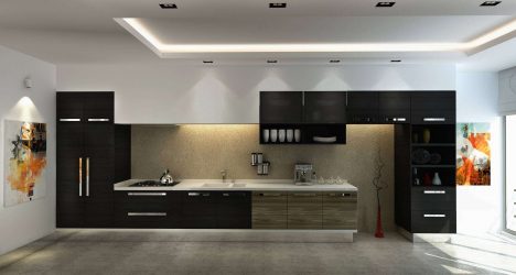 Nuova tendenza nel mondo della cucina - Cucina nera nell'interno (oltre 220 combinazioni di foto nel design)