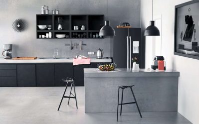 Nuova tendenza nel mondo della cucina - Cucina nera nell'interno (oltre 220 combinazioni di foto nel design)