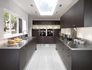 Nuova tendenza nel mondo della cucina - Cucina nera nell'interno (oltre 220 combinazioni di foto nel design)