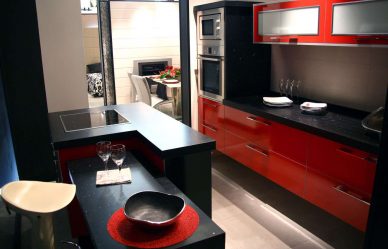 Nuova tendenza nel mondo della cucina - Cucina nera nell'interno (oltre 220 combinazioni di foto nel design)