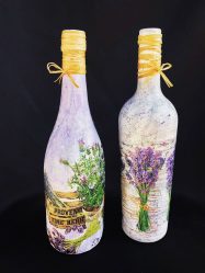 Φιάλες Decoupage για το νέο έτος (170+ φωτογραφίες). DIY κοσμήματα. Νέες ιδέες και εργαστήρια