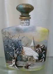 Φιάλες Decoupage για το νέο έτος (170+ φωτογραφίες). DIY κοσμήματα. Νέες ιδέες και εργαστήρια