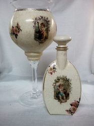 Φιάλες Decoupage για το νέο έτος (170+ φωτογραφίες). DIY κοσμήματα. Νέες ιδέες και εργαστήρια