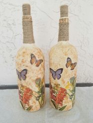 Φιάλες Decoupage για το νέο έτος (170+ φωτογραφίες). DIY κοσμήματα. Νέες ιδέες και εργαστήρια