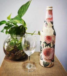 Φιάλες Decoupage για το νέο έτος (170+ φωτογραφίες). DIY κοσμήματα. Νέες ιδέες και εργαστήρια