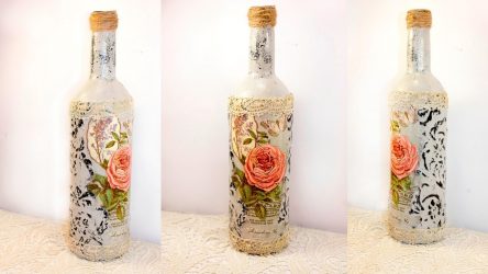 Φιάλες Decoupage για το νέο έτος (170+ φωτογραφίες). DIY κοσμήματα. Νέες ιδέες και εργαστήρια