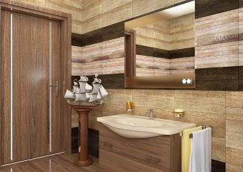 Opzioni di finitura per la tessera del bagno (più di 175 foto). Crea un design che verrà ricordato