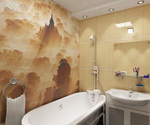 Opzioni di finitura per la tessera del bagno (più di 175 foto). Crea un design che verrà ricordato