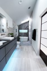 Opzioni di finitura per la tessera del bagno (più di 175 foto).Crea un design che verrà ricordato